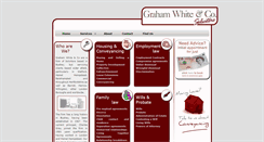 Desktop Screenshot of grahamwhite.co.uk